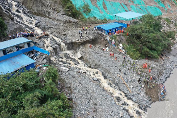 茂县泥石流实时动态