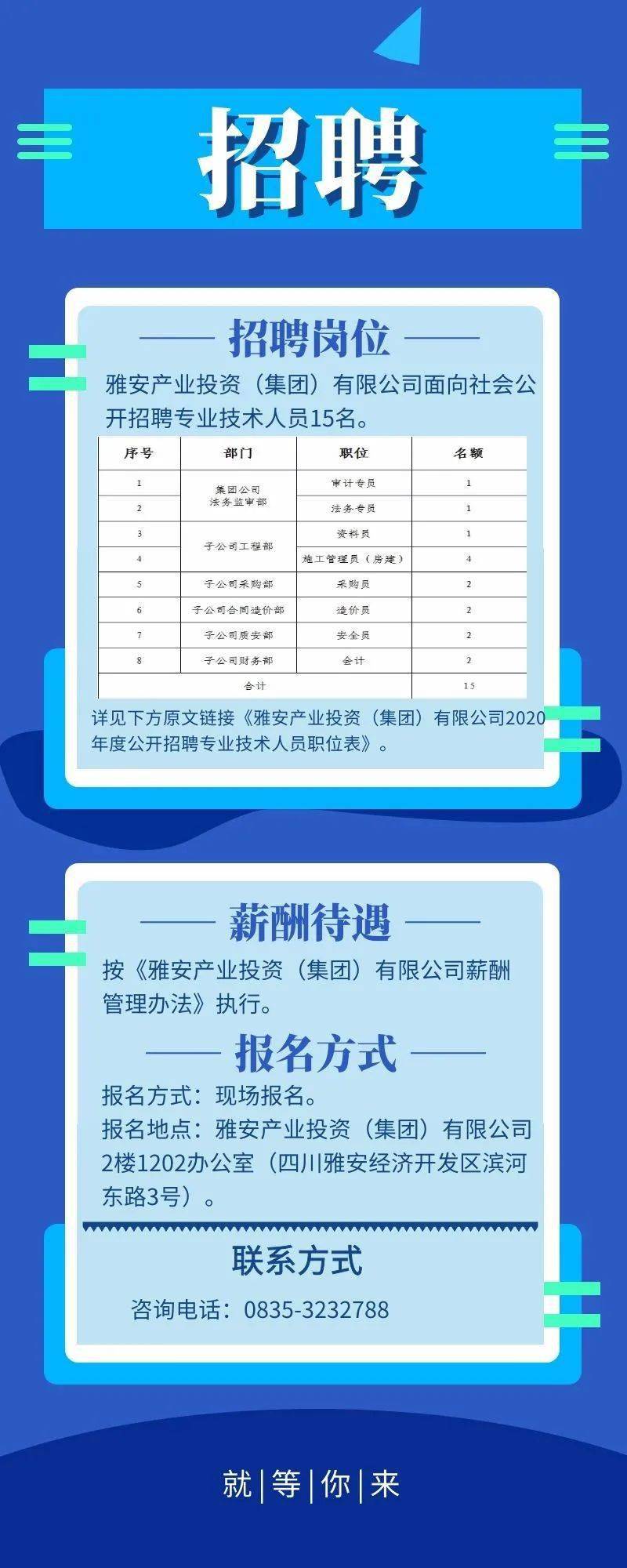 雅安市建安厂最新人才招募信息发布