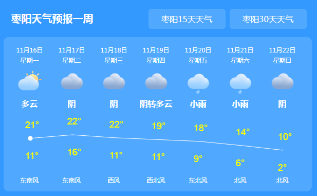 湖北枣阳实时天气资讯，最新气象状况速览